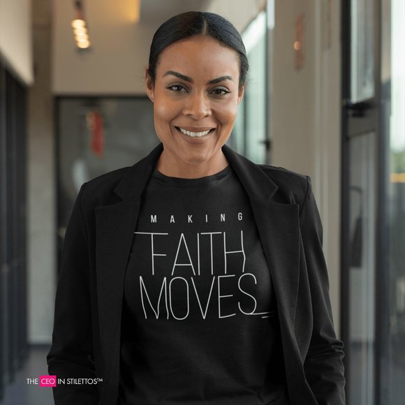 Making Faith Moves Women's T-Shirt - Picture 2 of 2